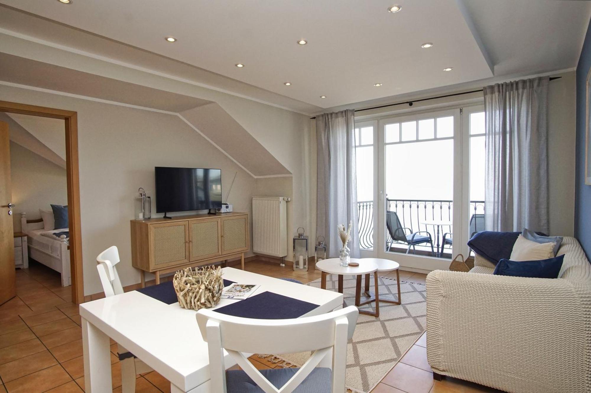 Ferienwohnung Mit Traumhaftem Meerblick - Haus Am Meer Fewo 10 Lohme Exteriör bild